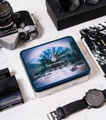 Peterson Pánska kožená peňaženka zabezpečená technológiou RFID Kozár čierna univerzálna