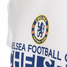 FAN SHOP SLOVAKIA Tričko Chelsea FC, biele, bavlna | S