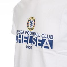 FAN SHOP SLOVAKIA Tričko Chelsea FC, biele, bavlna | S