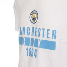 FAN SHOP SLOVAKIA Tričko Manchester City FC, biele, bavlna | M