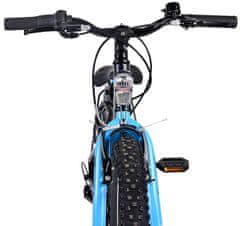 Volare Detský bicykel Rocky – 20 palcový – Black Blue – zmontovaný na 85 % – 6 rýchlostí – Prime Collection