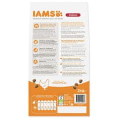 IAMS Krmivo Cat Adult/Senior Indoor Chicken 2kg