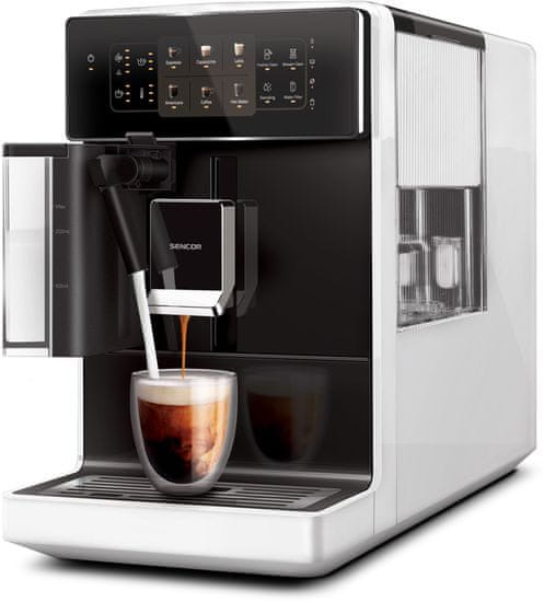 SENCOR automatické espresso SES 9301WH