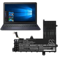 CameronSino Batéria pre Asus EeeBook E502, L502, VivoBook E502, L502, 4050 mAh, Li-Pol