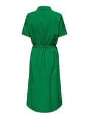 Jacqueline de Yong Dámske šaty JDYSOUL Regular Fit 15317408 Green Bee (Veľkosť S)