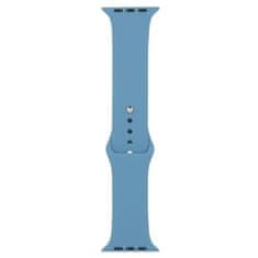 BB-Shop Silikónový remienok Apple Watch modrý 1 2 3 4 5 6 7 8 9 SE 42 44 45 49 mm