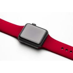 BB-Shop Silikónový remienok pre Apple Watch červený 1 2 3 4 5 6 7 8 9 SE 38, 40, 41 mm