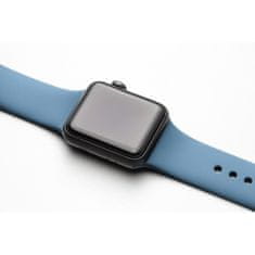 BB-Shop Silikónový remienok Apple Watch modrý 1 2 3 4 5 6 7 8 9 SE 42 44 45 49 mm