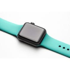 BB-Shop Silikónový remienok pre Apple Watch mint 1 2 3 4 5 6 7 8 9 SE 42 44 45 49 mm