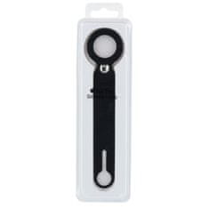 BB-Shop Silikónové puzdro na kľúče s príveskom pre lokátor Apple AirTag čierne