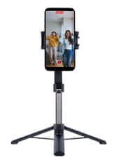 Rollei smartphone selfie tripod/ BT/ Čierna