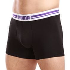 Puma 2PACK pánske boxerky čierné (701226763 008) - veľkosť M