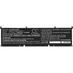 CameronSino Batéria pre Dell Alienware M15, M17, XPS 15, Precision 5550, 7000 mAh, Li-Pol