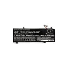 CameronSino Batéria pre Dell Alienware M15, M17, G5, G7 a další, 3700 mAh, Li-Pol