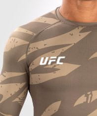 VENUM Rashguard VENUM UFC Adrenaline by Venum Fight Week Performance Long Sleeve - Desert Camo