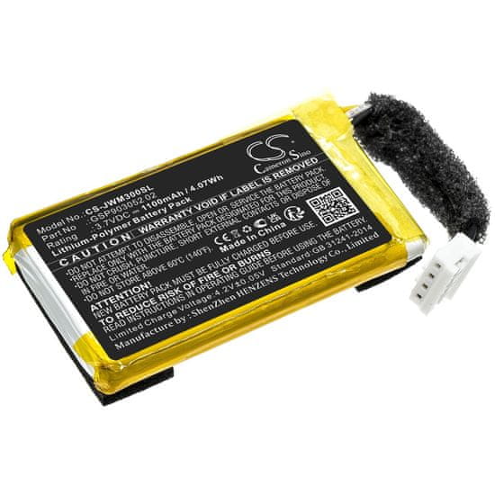 CameronSino Batéria pre JBL Wind 3, Wind 3S, 1100 mAh, Li-Pol