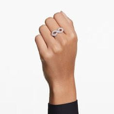 Swarovski Blyštivý prsteň Nekonečno Hyperbola 567969 (Obvod 60 mm)