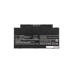 CameronSino Batérie pre Fujitsu Lifebook AH77, A556, A3510, U536, 4050 mAh, Li-Ion