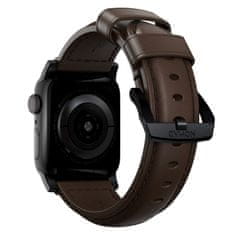 Nomad Traditional Band, black hardware/rustic brown - AW Ultra 2/1 (49mm) 9/8/7 (45mm)/6/SE/5/4 (44m