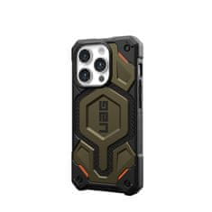 UAG Monarch Pro MagSafe, kevlar element green - iPhone 15 Pro