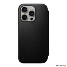 Nomad Modern Leather Folio, black - iPhone 15 Pro