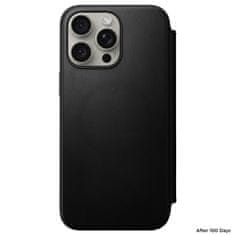 Nomad Modern Leather Folio, black - iPhone 15 Pro Max