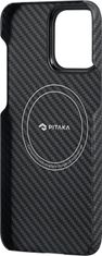 Pitaka MagEZ 4 1500D case, black/grey twill - iPhone 15 Pro