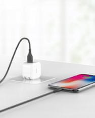 Innostyle Innostyle Jazzy Usb Lightning Mfi Rýchlonabíjací Kábel Pre Iphone Kevlar 2M Čierny