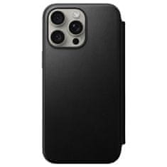 Nomad Modern Leather Folio, black - iPhone 15 Pro Max