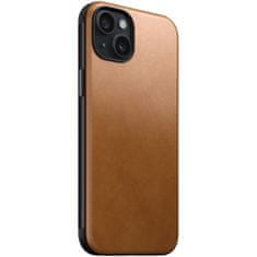 Nomad Modern Leather Case, english tan - iPhone 15 Plus