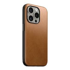 Nomad Modern Leather Case, english tan - iPhone 15 Pro