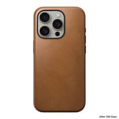 Nomad Modern Leather Case, english tan - iPhone 15 Pro