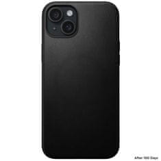 Nomad Modern Leather Case, black - iPhone 15 Plus