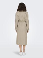 ONLY Dámske šaty ONLCARO Relaxed Fit 15278720 Oxford Tan (Veľkosť L)