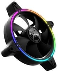 Zalman ventilátor ZM-RFD120 Addressable / 120mm / A-RGB / HDB / 3 +3-pin