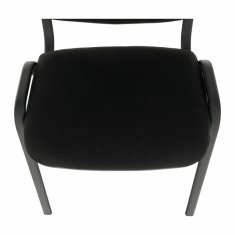 KONDELA Kancelárska stolička, čierna, ISO NEW C11