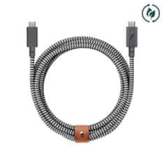 Native Union Kábel USB-C do USB-C Belt Pro 240W / 240 cm - Zebra 