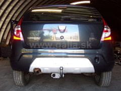 Galia Ťažné zariadenie D0405, DACIA Sandero Stepway I, hatchback, 2008-2012 bajonetové prevedenie C