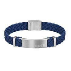 Hugo Boss Fashion pánsky semišový náramok Dylan 1580609 (Dĺžka 19 cm)