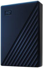 Western Digital WD My Passport Ultra - 4TB (pro MAC) (WDBA2F0040BBL-WESN), modrá