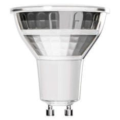 EMOS LED žiarovka Classic MR16 strieborná/ GU10 / 3 W (32 W) / 345 lm / Neutrálna biela