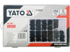 YATO Príchytky plastové pre čalúnenie Volvo 350 ks