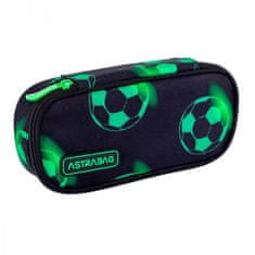 Astra Jednokomorový peračník / puzdro AstraBAG NEON FOOTBALL, AC6, 503024075