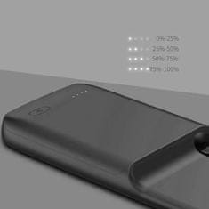 Tech-protect Powercase kryt s batériou na Samsung Galaxy S24 Ultra 5000mAh, čierny