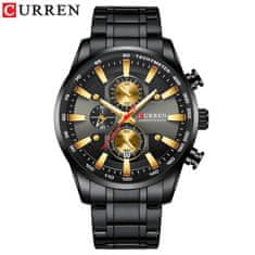 Curren CURREN 8351 Módne náramkové hodinky z nehrdzavejúcej ocele Muži Quartz 