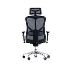 Dalenor Ergonomická kancelárska stolička Tech Style, sieťovina, čierna