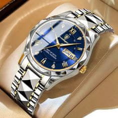 POEDAGAR POEDAGAR 615 Nové vodotesné žiariace pánske módne luxusné hodinky 