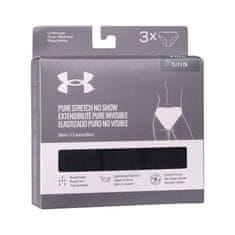 Under Armour 3PACK dámske nohavičky čierne (1383897 001) - veľkosť M