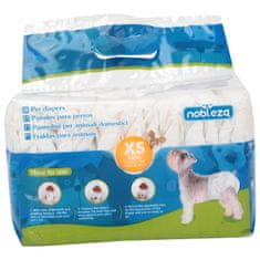 nobleza Plienky Pre Psov Pro Feny Jednorazové Pampers Xs 1-3 Kg 12 Kusov