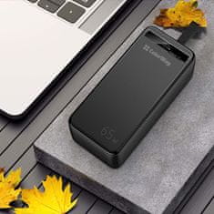 ColorWay Power Bank ColorWay 40 000 mAh Powerful (USB QC3.0 + USB-C Power Delivery 65W) Čierny (CW-PB400LPA4BK-PDD)